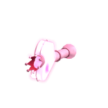 ꒰♡꒱ Glowing Pink Princess Wand