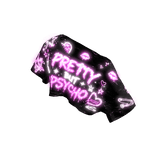 💖 Glowing Pretty Psycho Off Shoulder Top Emissive
