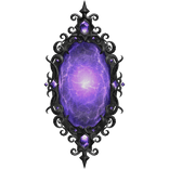 Glowing Purple Gothic Portal