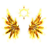 [GLOWING] Saint Wings w/ Angelic Halo