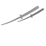 GLOWING White Katanas