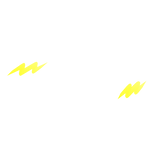 Glowing Yellow Thunderbolts [Emissive]