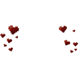 GLOWNG Pixel Hearts Aura ❤️