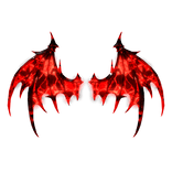 [GLOWS 💡] Emissive Red Storm Dragon Wings