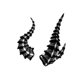 [GLOWS 💡] Emissive Silver Dragon Horns