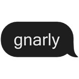 gnarly katseye kpop text message bubble