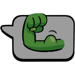 [👑] Goblin Muscle Emote Clash Royale