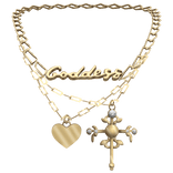 Goddess Gold Layered Necklace