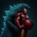 🔥Godzilla and Ironman Meme Cube🔥