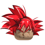 Goku Super Saiyan God ✨GLOWING✨ 