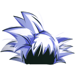 Goku Ultra Instinct Hair✨GLOWING✨ 