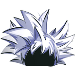 Goku Ultra Instinct Hair✨GLOWING✨ 