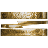 Gold Gaian Bastion Bracelet Bangles