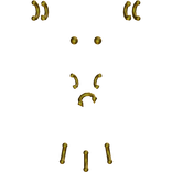 Gold All Round Face Emo Y2K Piercings