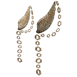 Gold Angel Wing Earrings