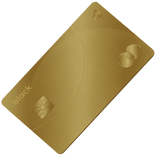 Gold Bank Credit Card - Face