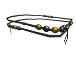 Gold Beaded Bracelet [L]