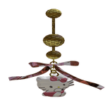 Gold Bow Kitty Belly Piercing