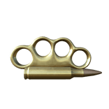 Gold bullet brass knuckles