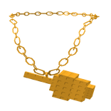 Gold Candy Blossom Necklace (Grow a Garden)