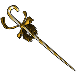 Gold Candy Cane Blade