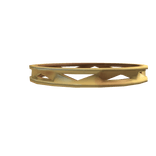 Gold Choker with Triangle Cut-Outs — 3.0 Woman