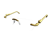 Gold Clear Cartier Shades V2