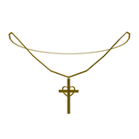 Gold Cross Necklace 1.0