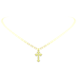 Gold Cross Necklace