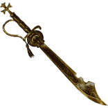 Gold Cutlass Pirate Sword [Pirate Set]