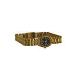 Gold DateJust w/ Black Dial Luxury Watch [1.0]