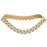 gold diamond chain necklace
