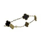 Gold Diamond Clover Bracelet 3.0