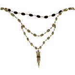 Gold Diamond Nail Rosary
