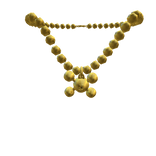 Gold Frank Ocean Homer Chain w/ Gold Diamond