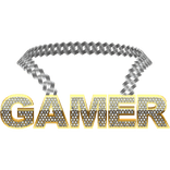 gold gamer chain necklace