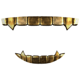 ♡ : gold grillz fangs teeth (SSHF)