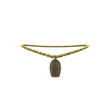 Gold Guadalupe Rope Chain 3.0