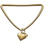 Gold Heart Necklace
