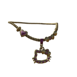 gold hello kitty necklace 3.0