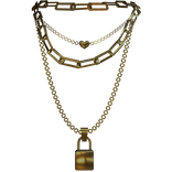 Gold Layered Y2k Necklace's V2