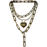 Gold Layered Y2k Necklace's V4