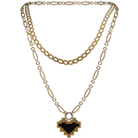 Gold Layered Y2k Necklace's V5