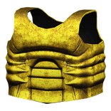 Gold Medieval Assassin Chestplate