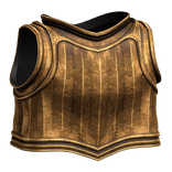 Gold Medieval Knight Chestplate