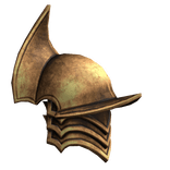 Gold Medieval Paladin Left Pauldron