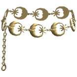 Gold Metal Boho Moon Belt 3.0 (PBR)