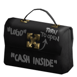 Gold Off White Handheld