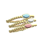 Gold Preppy Bracelet Stack 3.0