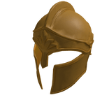 Gold Romen helmet 